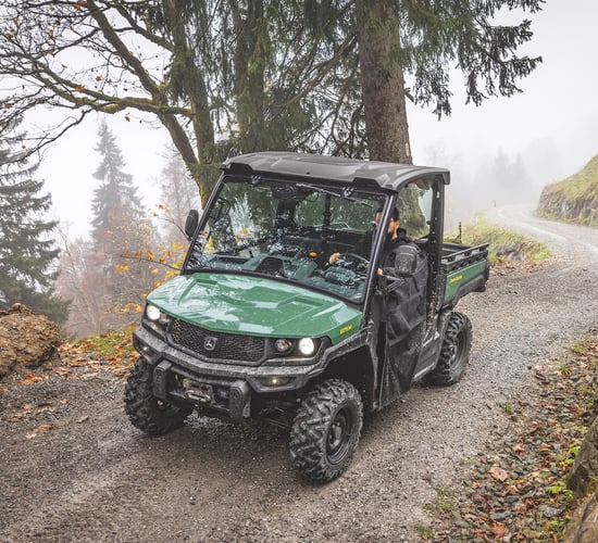 Big improvements to cargo box on John Deere Gator
