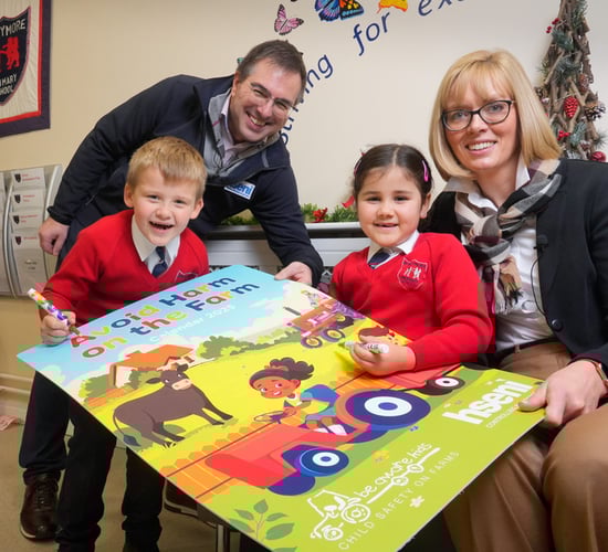 HSENI launches annual farm safety calendar for children