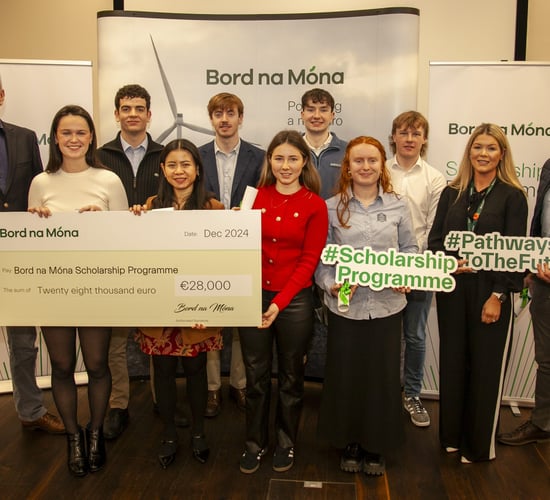 Bord na Móna awards 11 students with scholarships