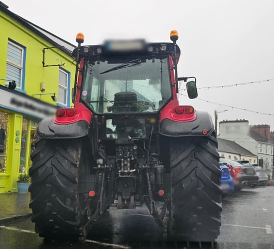 Gardaí stop tractor not taxed for 'over 300 days'