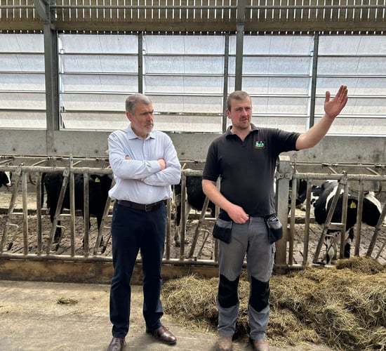 Dairy Throwback: Antrim father and son maximise farm efficiency