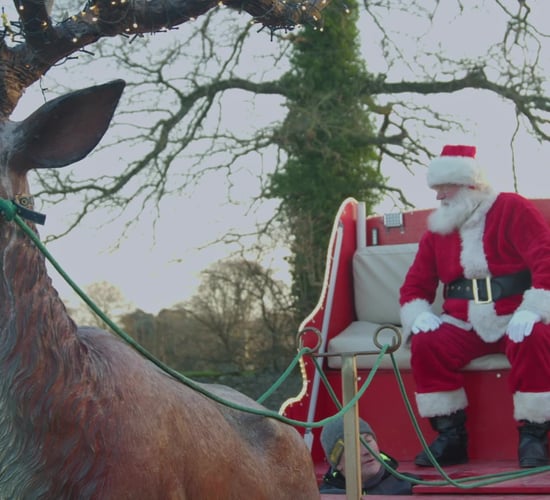 Watch: Tractor mechanic moonlights as Santa in aid of Temple Street