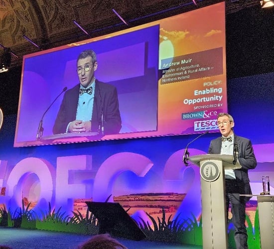 Muir reaffirms 'commitment' to agriculture at UK conference
