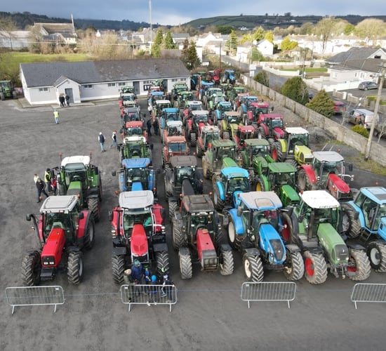 Borrisoleigh tractor run ready to roll for 5th event