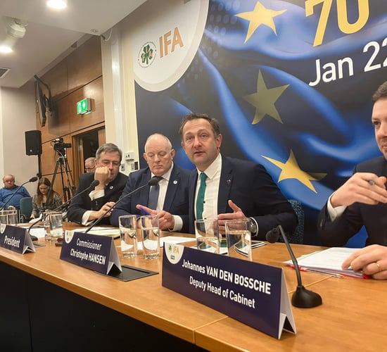 Watch: Commissioner is 'committed' to saving Irish family farms
