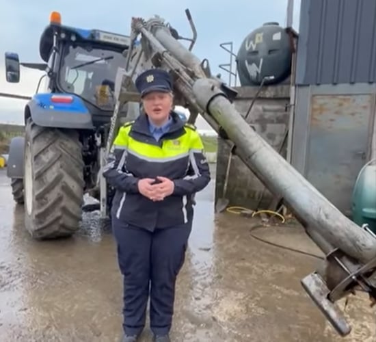 Gardaí urge farmers to keep children and pets away from slurry