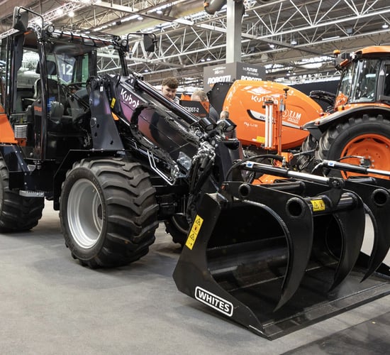 Farm friendly Kubota loader launched at LAMMA