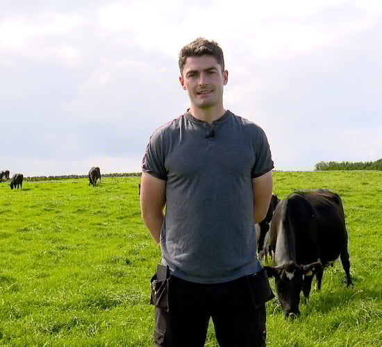 How one farmer protects his calves from pneumonia
