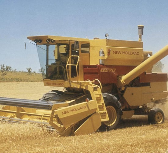 New Holland rotary combines celebrate 50 years