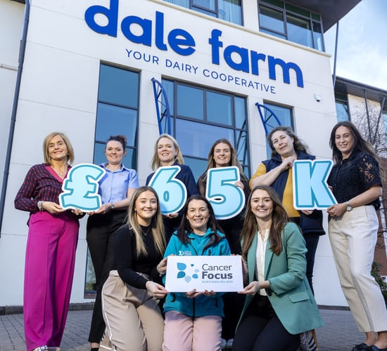 Dale Farm raises £65,000 for Cancer Focus Northern Ireland