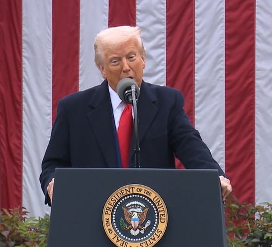Trump announces '90-day pause' on higher tariff rates