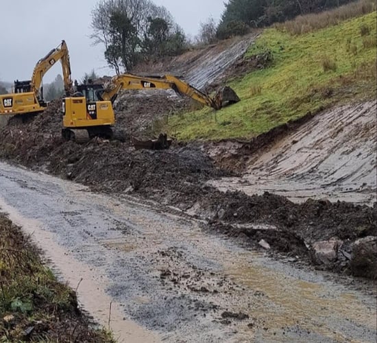 Plant hire company and windfarm prosecuted for pollution of Leitrim river