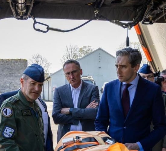 Air ambulance 'absolutely essential service' for rural areas -Tánaiste