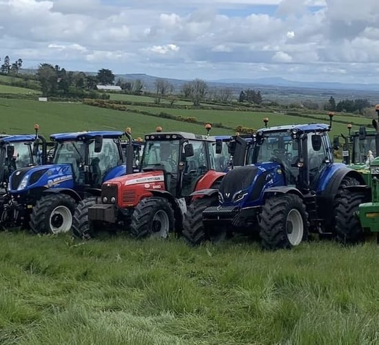 Freemount tractor run to raise funds for two children's charities