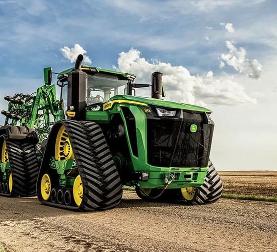 JD 9RX 830: World's biggest tractor set for Cereals 2025