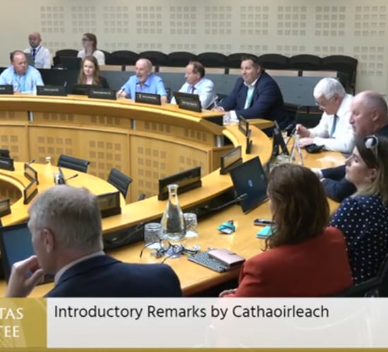 Who are the members of the influential Oireachtas Ag committee?