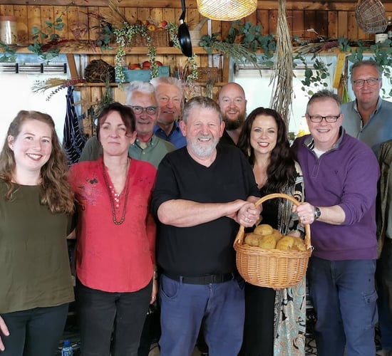 Telling the story of the potato through music, song, and dance