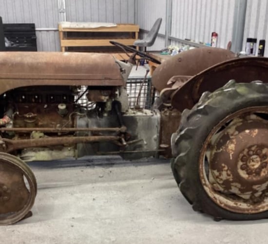 Castlerea prison joins tractor restoration project for dementia charity