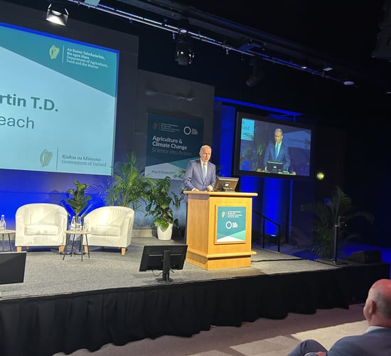 Watch: 'Climate change is threatening farm families' - Taoiseach