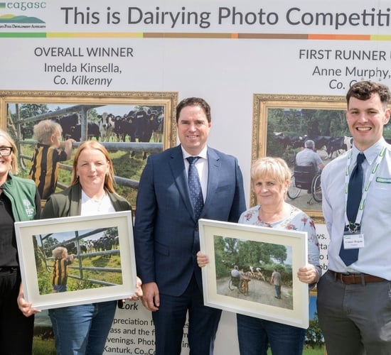 Who were the winners of the 'This is Dairying' photo competition?