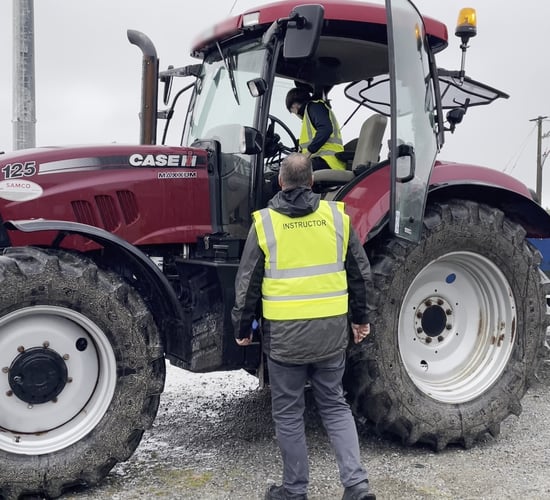 Video: Teaching teenagers safe tractor tactics