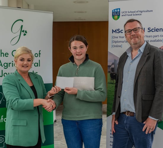 Donegal student the winner of 2025 Agri Guild communications prize