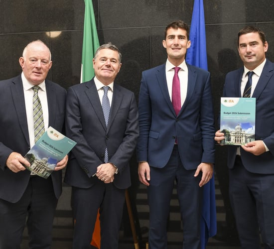 IFA delegation meets Donohoe and Chambers on Budget 2026