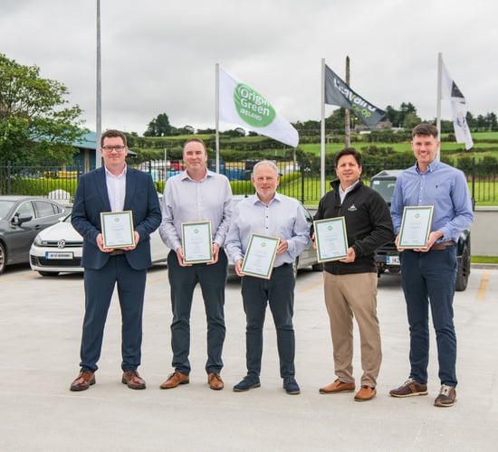 Lisavaird attains Bord Bia Origin Green 'Gold' membership