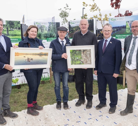 Prizes presented to winners of forest photo competition