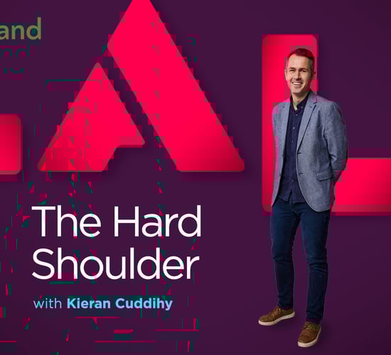 Newstalk's The Hard Shoulder live at Agriland stand