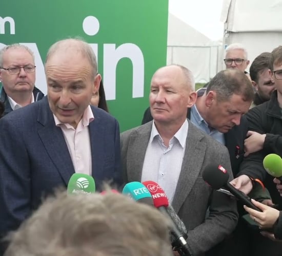 Taoiseach on EPA figures for nitrates derogation #Ploughing2025