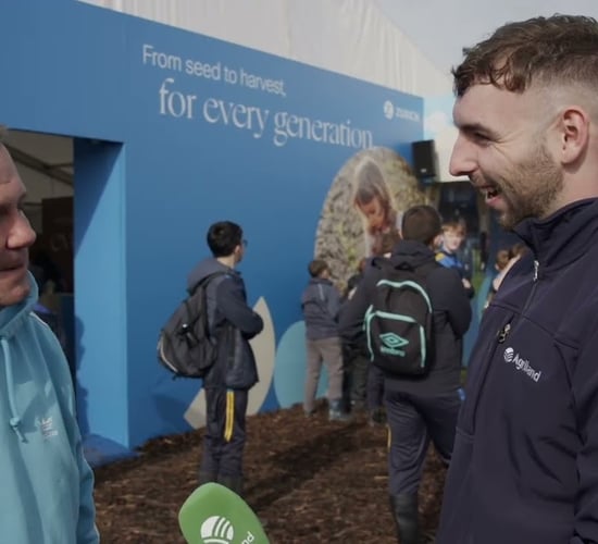 Speaking to Davy Fitzgerald at #Ploughing2025