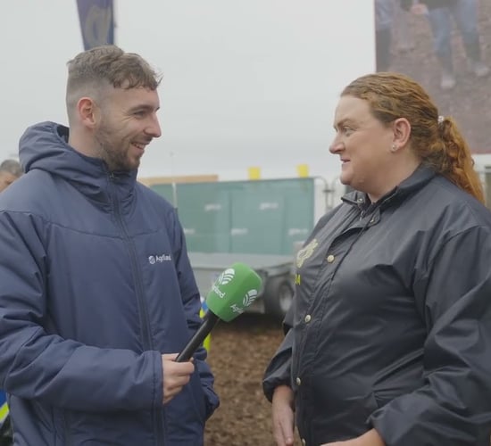 Fiona Reidy discusses balancing work, farming, and sport at #Ploughing2025