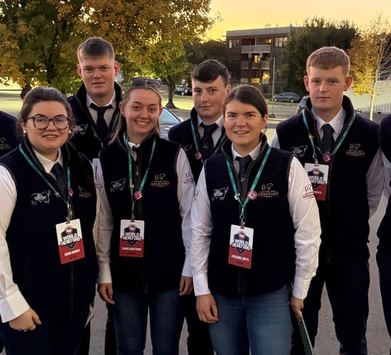 Young Irish breeders travel to World Hereford Conference in US