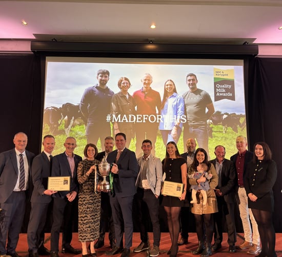 Tipperary family claims top 2025 NDC/Kerrygold Quality Milk  award