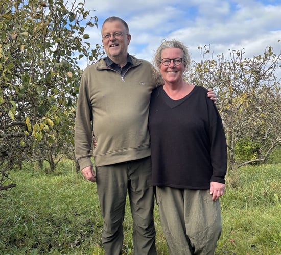 Watch: Danish couple growing an organic orchard by the sea