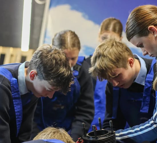 Vintage Porsche tractor restoration project is a hit with TY students