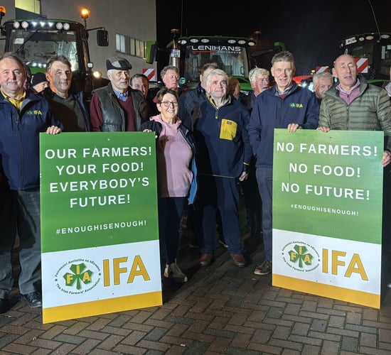 Minister addresses over 1,000 farmers at nitrates derogation meeting in Cork