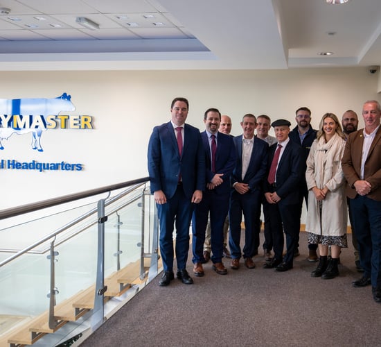 Minister Heydon visits Dairymaster headquarters in Kerry