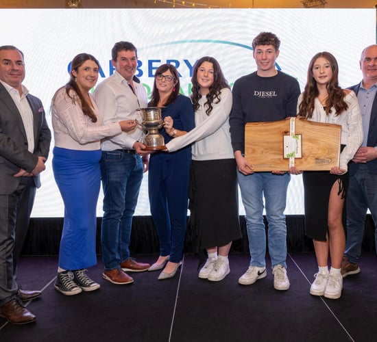 Carbery Group announces winning supplier in milk quality awards