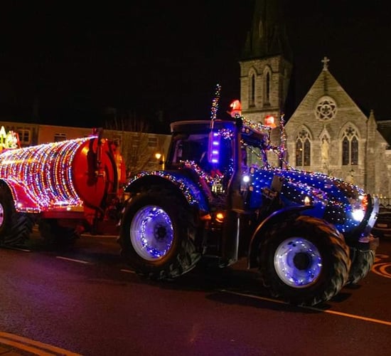 Christmas convoy of joy on a roll across Kerry and Limerick