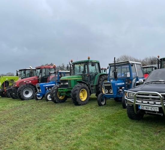 Clonenagh tractor run ready for the off next weekend