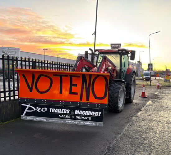 Gallery: Farmers gathering in Athlone for major anti-Mercosur event