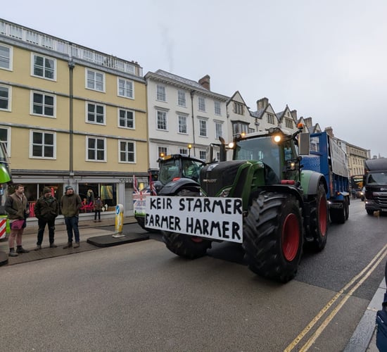 FFA 'fully supporting' Oxford Farming Conference protests