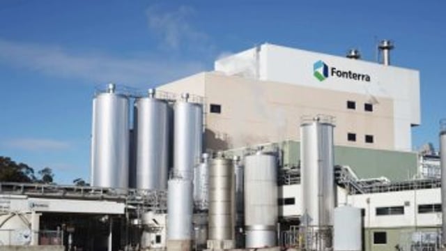 Fonterra to invest $555m increasing processing capacity