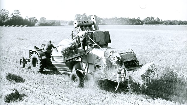 Now that's 100 years of Claas for De Courcey