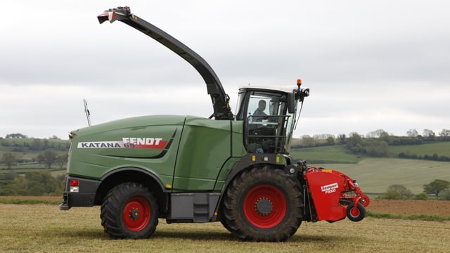 Katana 65 for forage harvesting