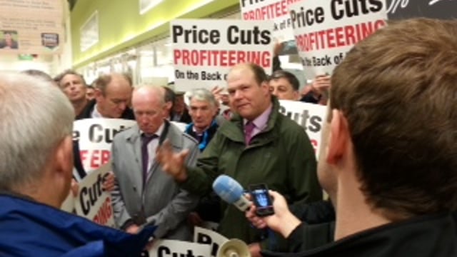 IFA steps up protests on cattle, sheep prices