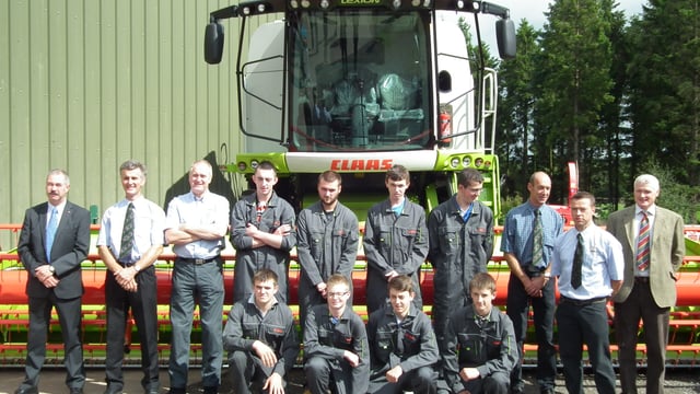 Irish graduates top of the CLAAS