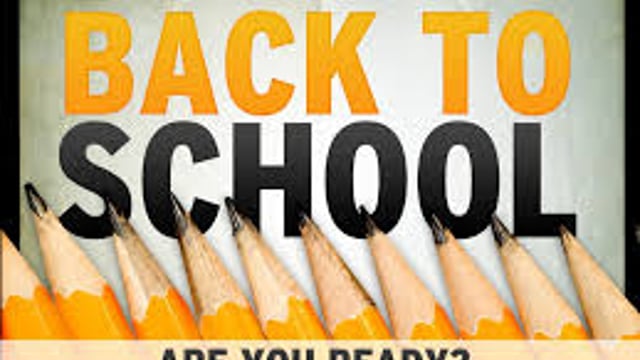 Stay safe on the road, back to school